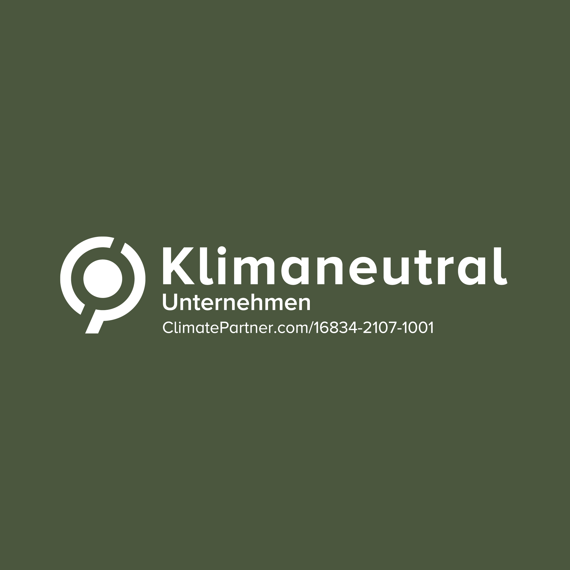 Logo der Klimaneutral-Zertifizierung